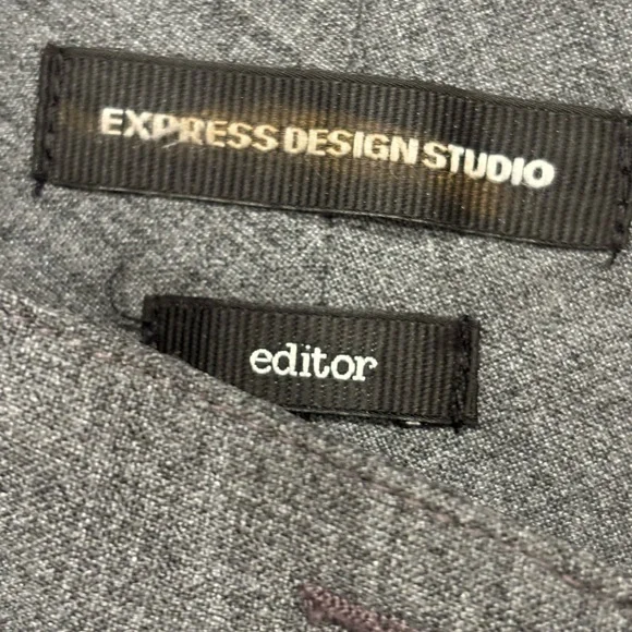 Express Charcoal Dress Pants - Picture 4 of 4